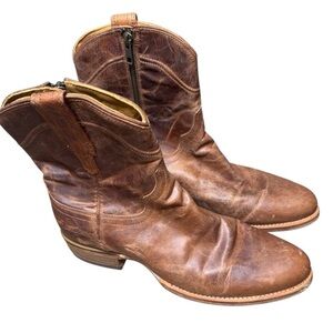 Tecovas Tan Leather Cowboy Boots
